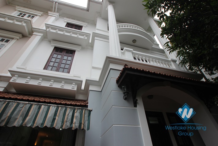 Beautiful and large house for lease in Ciputra, Tay Ho, Ha Noi